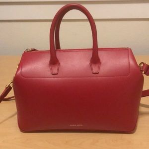 Mansur Gavriel Flamma Calfskin leather Mini Travel Crossbody